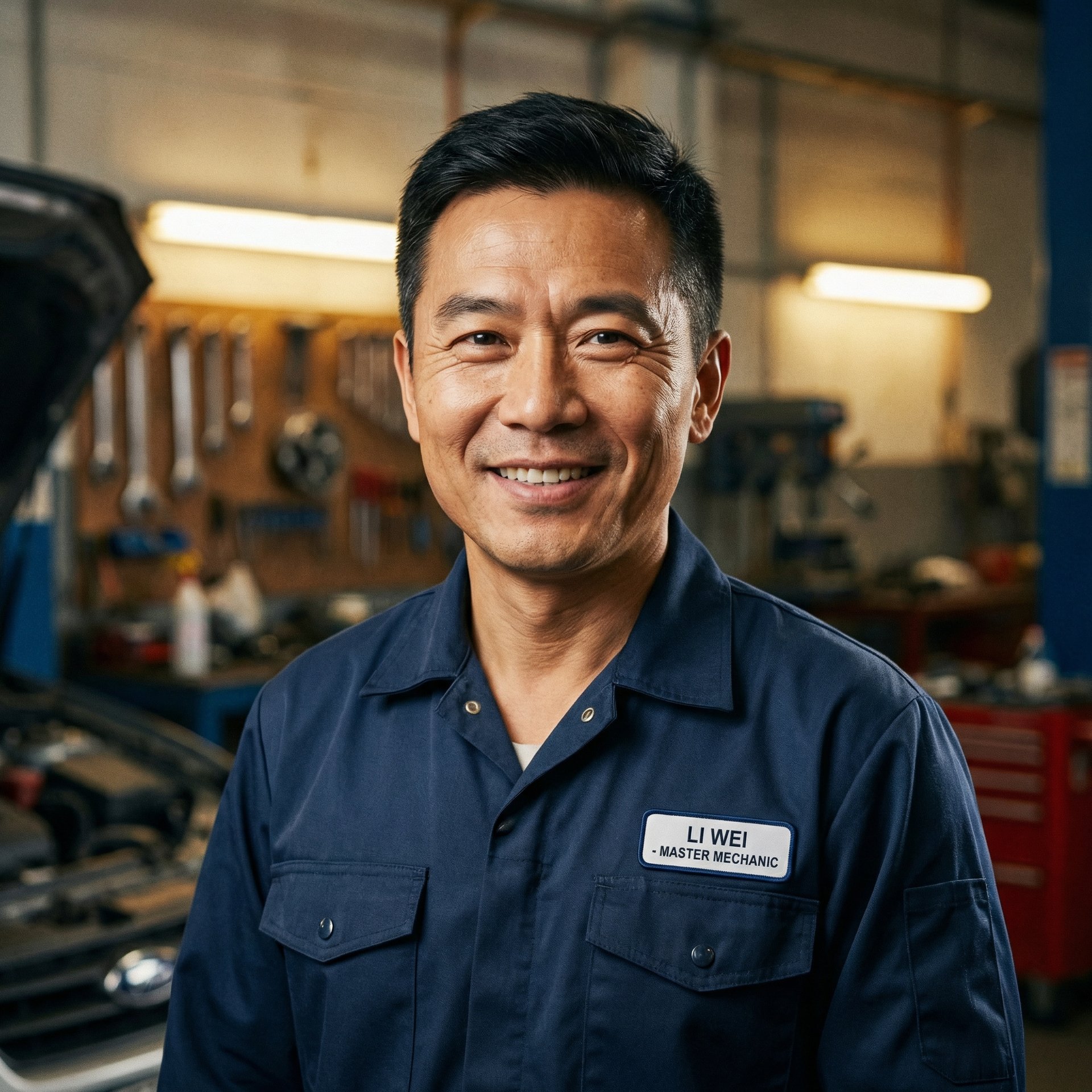 抖音风修车改装专家李伟