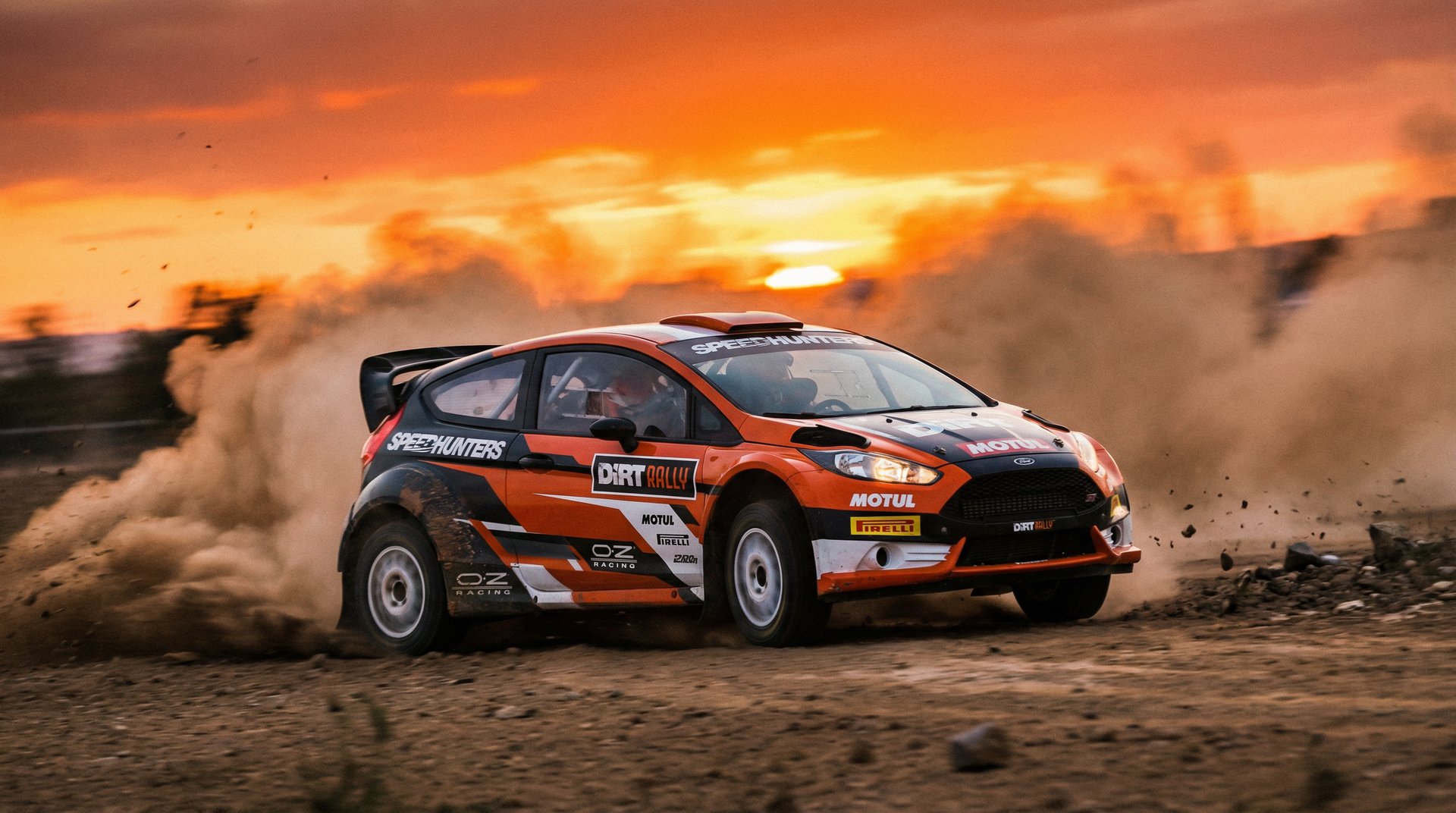 抖音风拉力赛车视频