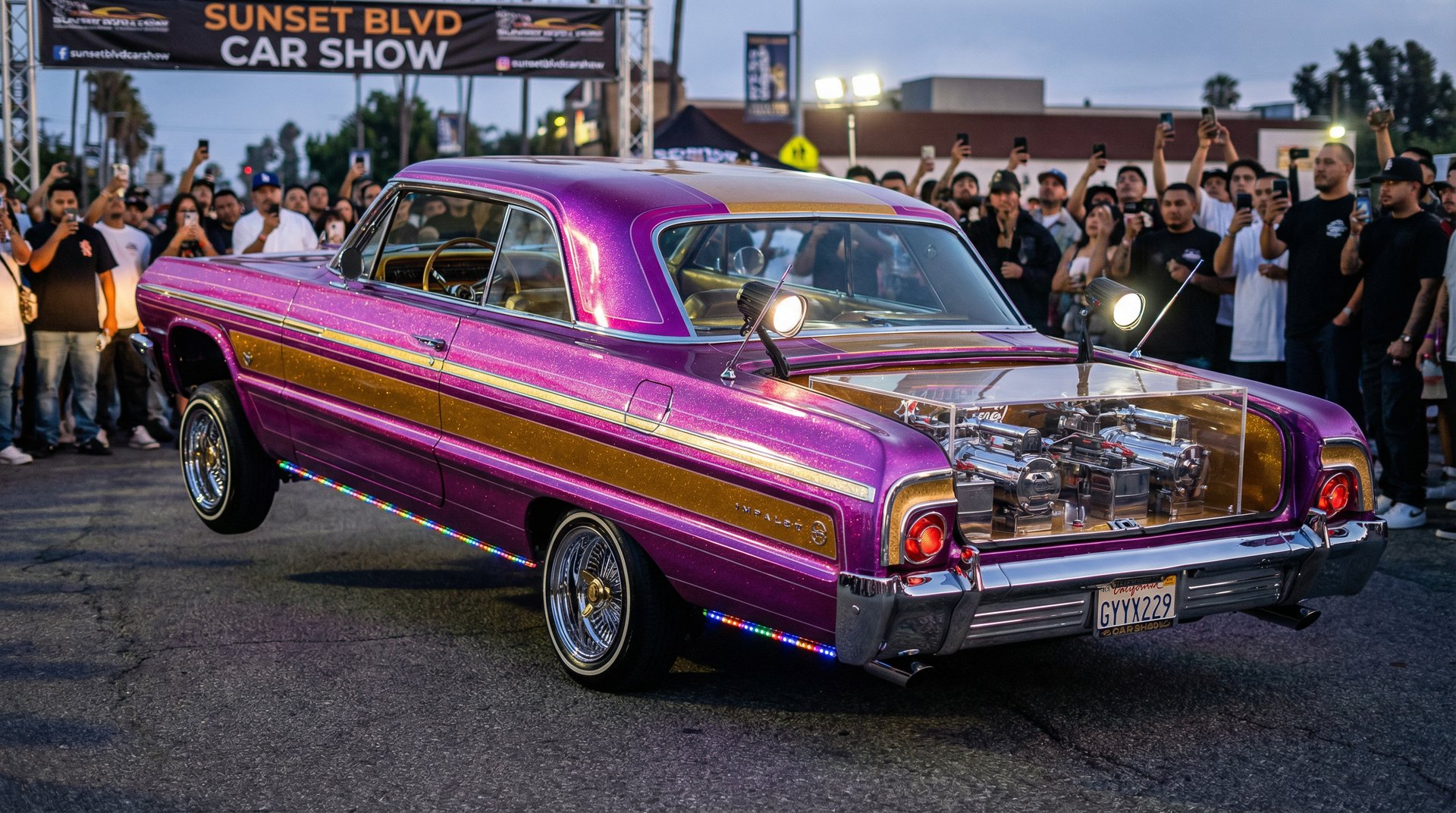 抖音风液压低趴改装视频